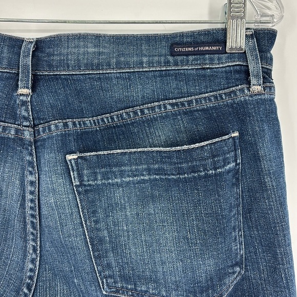 Citizens of Humanity Dani Cropped Straight Leg Blue Jeans Women’s Size 30 - Picture 12 of 13